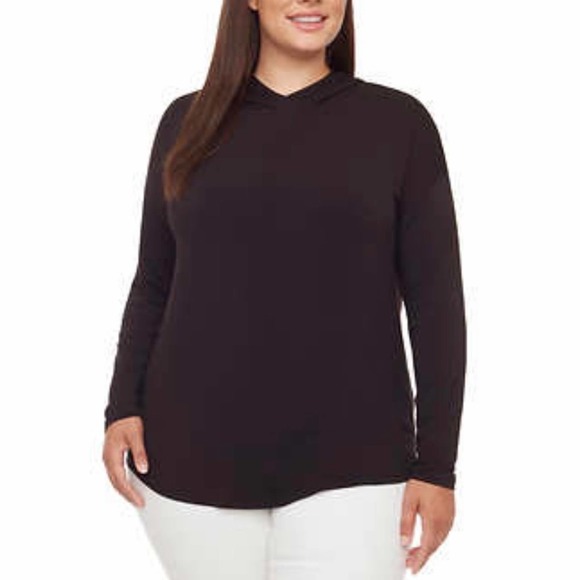 S.C. & CO NWT Ladies' Top with Hood - Picture 4 of 6